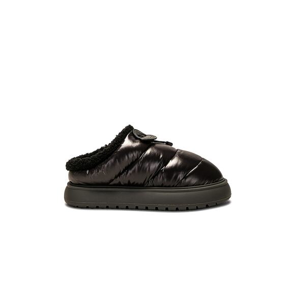 Moncler 'Gaia' Black Slide Size 8 - Picture 1 of 5